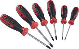 TOOLCRAFT Kruiskop schroevendraaier Werkplaats 6-delig