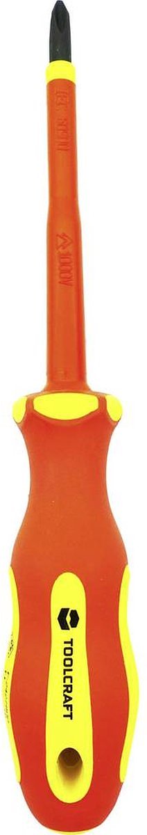 TOOLCRAFT PH2 TO-5345754 VDE, Elektronica en fijnmechanica, Werkplaats Kruiskop schroevendraaier PH 2 Koplengte: 100 mm