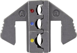 TOOLCRAFT PLE-0A Krimp-onderdelen Geïsoleerde kabelschoenen, Geïsoleerde platte stekkers Krimpbereik: 0.5 tot 6 mm² Ges