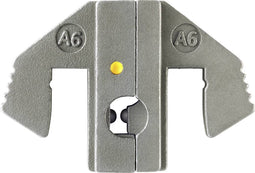 TOOLCRAFT PLE-0A6 Krimp-onderdelen Geïsoleerde platte stekkerhulzen Krimpbereik: 4.0 tot 6.0 mm² Geschikt voor merk: TO