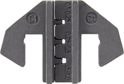 TOOLCRAFT PLE-0C1 Krimp-onderdelen Platte stekkers Krimpbereik: 0.1 tot 1 mm² Geschikt voor merk: TOOLCRAFT PZ-500