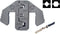 TOOLCRAFT PLE-0H Krimp-onderdelen Platte stekkers, D-sub stekkers Krimpbereik: 2.5 tot 10 mm² Geschikt voor merk: TOOLC
