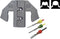 TOOLCRAFT PLE-0H3 Krimp-onderdelen AMP Superseal 1.5 Krimpbereik: 0.75 tot 1 mm² Geschikt voor merk: TOOLCRAFT PZ-500