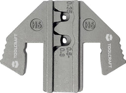 TOOLCRAFT PLE-0H6 Krimp-onderdelen Delphi Weather-Pack Krimpbereik: 0.35 tot 0.8 mm² Geschikt voor merk: TOOLCRAFT PZ-5