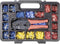 TOOLCRAFT PZ-504 820927 Krimptangset 1004-delig Coax-connectoren, Ongeïsoleerde knelverbinders, Geïsoleerde klemverbind