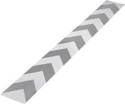 TOOLCRAFT RTS115/1000-SV 1563960 Reflectietape RTS Zilver, Grijs (l x b) 1 m x 11.5 cm 1 stuk(s)