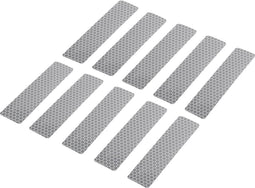 TOOLCRAFT RTS25/100-SV 1564163 Plakstroken RTS Zilver (l x b) 100 mm x 25 mm 10 stuk(s)