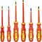 TOOLCRAFT Schroevendraaierset VDE, Elektronica en fijnmechanica, Werkplaats Kruiskop Phillips, Plat