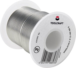 TOOLCRAFT Soldeertin, loodvrij Sn99,3Cu0,7 100 g (Ø) 1.5 mm