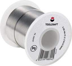TOOLCRAFT Soldeertin, loodvrij Sn99,3Cu0,7 100 g (Ø) 1 mm