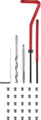 TOOLCRAFT TO-5016570 Schroefdraadrolset 30-delig M4