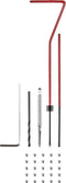 TOOLCRAFT TO-5017521 Schroefdraadrolset 30-delig M2