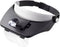 TOOLCRAFT TO-5137803 Hoofdbandloep Met LED-verlichting Vergrotingsfactor: 1.2 x, 1.8 x, 2.5 x, 3.5 x Lensgrootte: (l x