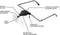 TOOLCRAFT TO-5137812 Loepbril Met LED-verlichting Vergrotingsfactor: 1.5 x, 2.5 x, 3.5 x Lensgrootte: (l x b) 74 mm x 3