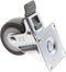 TOOLCRAFT TO-5137869 Zwenkwiel met parkeerrem en schroefplaat 50 mm