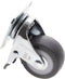 TOOLCRAFT TO-5137869 Zwenkwiel met parkeerrem en schroefplaat 50 mm