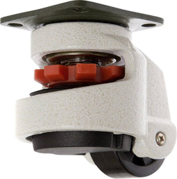 TOOLCRAFT TO-5137962 Zwenkwiel 50 mm nivelleerbaar met schroefplaat Draagvermogen (max.): 250 kg