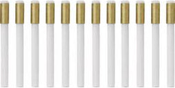 TOOLCRAFT TO-5864073 Reservepenseel (glas haar) voor glasvezeletser set van 12 diameter 4 mm Diameter 4 mm N/A 12 stuk(s)