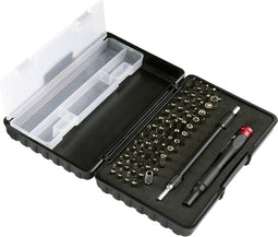 TOOLCRAFT TO-6435054 Bitset Kruiskop Phillips, Plat, T-profiel, Binnen-vierkant (Robertson), Pentalobe, Tri-Wing, Binne