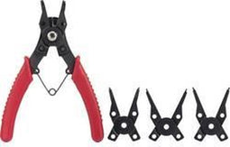 TOOLCRAFT TO-6679764 Precisie-borgveertang Geschikt voor borgringen Binnen- en buitenringen 10-50 mm 10-50 mm Puntvorm