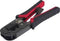 TOOLCRAFT TO-6850977 Krimp- en striptang Modulaire stekkers (western) Incl. stripgereedschap RJ11, RJ12, RJ45