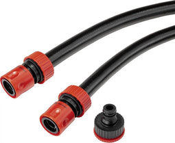 TOOLCRAFT TO-6897060 19 mm 3/4 inch 1 stuk(s) Zwart Tuinslang 50 m
