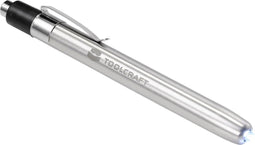 TOOLCRAFT TO-7429866 Penlight werkt op batterijen Zilver