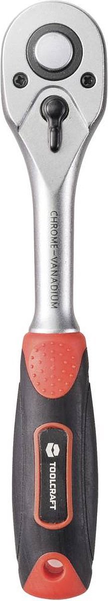 TOOLCRAFT TO-7726191 Omschakelratel 1/4 (6.3 mm) 138 mm