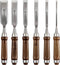 TOOLCRAFT TO-7873785 Houtbeitels, 6-delige set