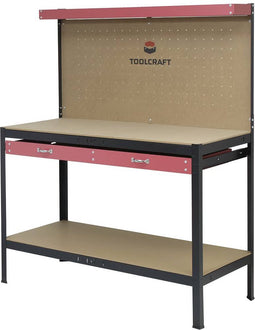 TOOLCRAFT TO-8596605 Werkbank (b x h x d) 600 x 1550 x 1200 mm