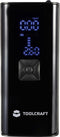 TOOLCRAFT TO-ACP-200 Compressor 10 bar Automatische afschakeling, Digitaal display, Knipperlicht, Met Powerbank-functie