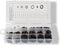 Toolland Assortiment nitrilrubber O-ringen, 225-delig, metrisch, verschillende maten, zwart