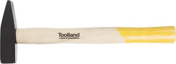 Toolland Bankhamer, stalen kop 500 g, houten steel, voor alle klussen in en rondom het huis