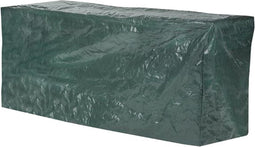 Toolland Beschermhoes voor barbecue, groen, rechthoekig, 165 cm x 90 cm x 63 cm