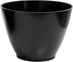 Toolland Gipsbeker, kunststof, rond, zwart, 0.75 liter