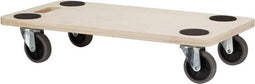 Toolland Meubelroller, met antislipbekleding, 4 zwenkwielen, draagkracht tot 150 kg