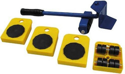 Toolland Meubeltransportset met 4 rolhoeken en hefboom, max. draagkracht 150 kg