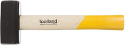 Toolland Moker, stalen kop 1000 g, houten steel, voor beitel- en sloopwerken