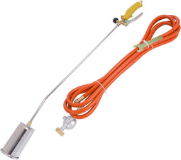 Toolland Onkruidbrander op gas, instelbare vlam, 2.5bar drukregelaar, ook geschikt voor roofing, slang 5 m