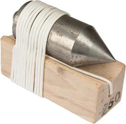 Toolland Schietlood, met draad, op blok, 750 g