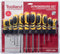 Toolland Schroevendraaierset met houder, chroom-vanadium, 5 x schroefkop, 5 x platte schroevendraaier, 10-delig