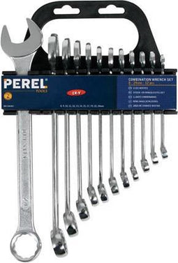 Toolland STEEK-/RINGSLEUTELSET - 8-24 mm - 12-delig