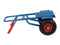 Toolland Steekwagen, inklapbaar, staal, blauw, laadvermogen 150 kg