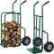Toolland Steekwagen voor hout, groen, laadvermogen 250 kg