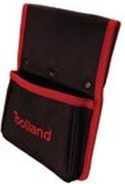 Toolland Tanghouder voor riem, nylon, zwart/rood