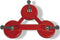Toolland Tegel-/glasdrager met 3 zuignappen, diameter 115 mm, draagkracht 33-100 kg