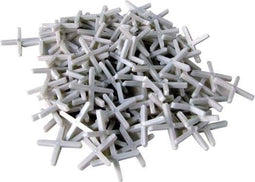 Toolland Tegelkruis, 250 stuks, kunststof, wit, voegbreedte 5 mm