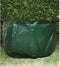 Toolland Tuinafvalzak, vierkant, polyester, groen, 230 liter