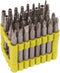 Toolland Veiligheidsbitset met houder, 32-delig, 7.5 cm, lange bits voor ster, inbus, Tri-Wing, kruiskop, vork, Four-Wing, PH, PZ