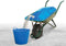 Toolland Waterzak met gietmond en afsluitdop, inhoud 80 l, blauw/wit
